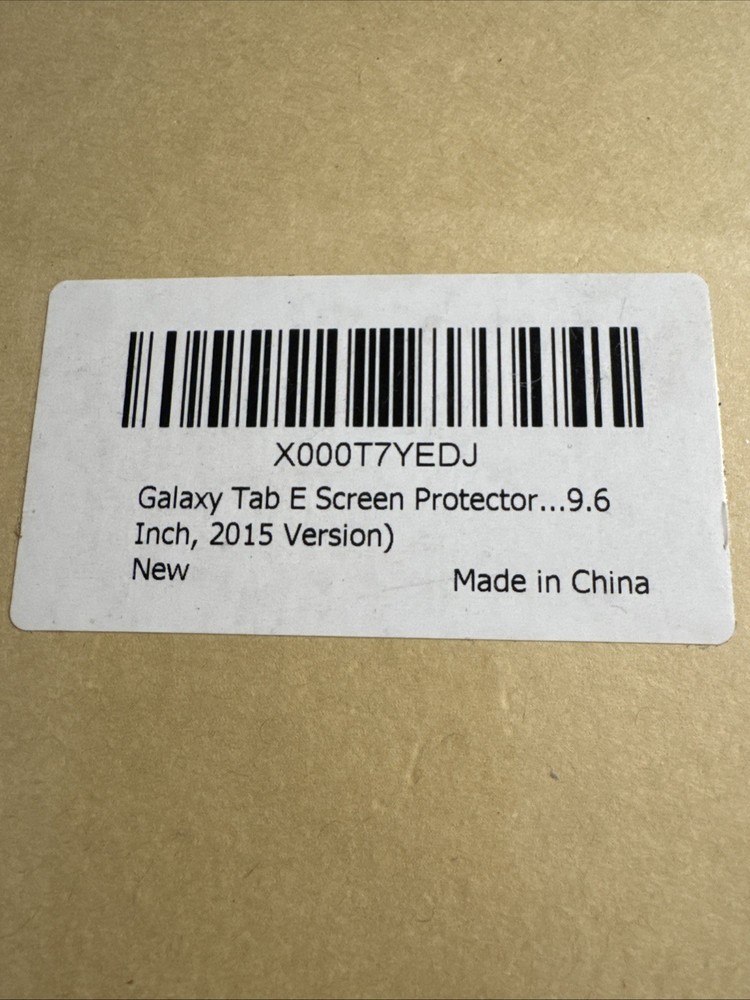 samsung galaxy tab E screen protector 9.6 Inch 2015 Version