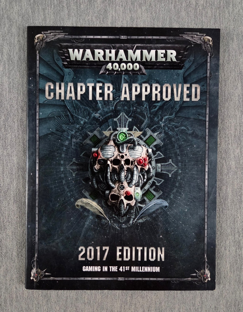 Warhammer 40,000 Chapter Approved 2017 Edition RPG SC Book