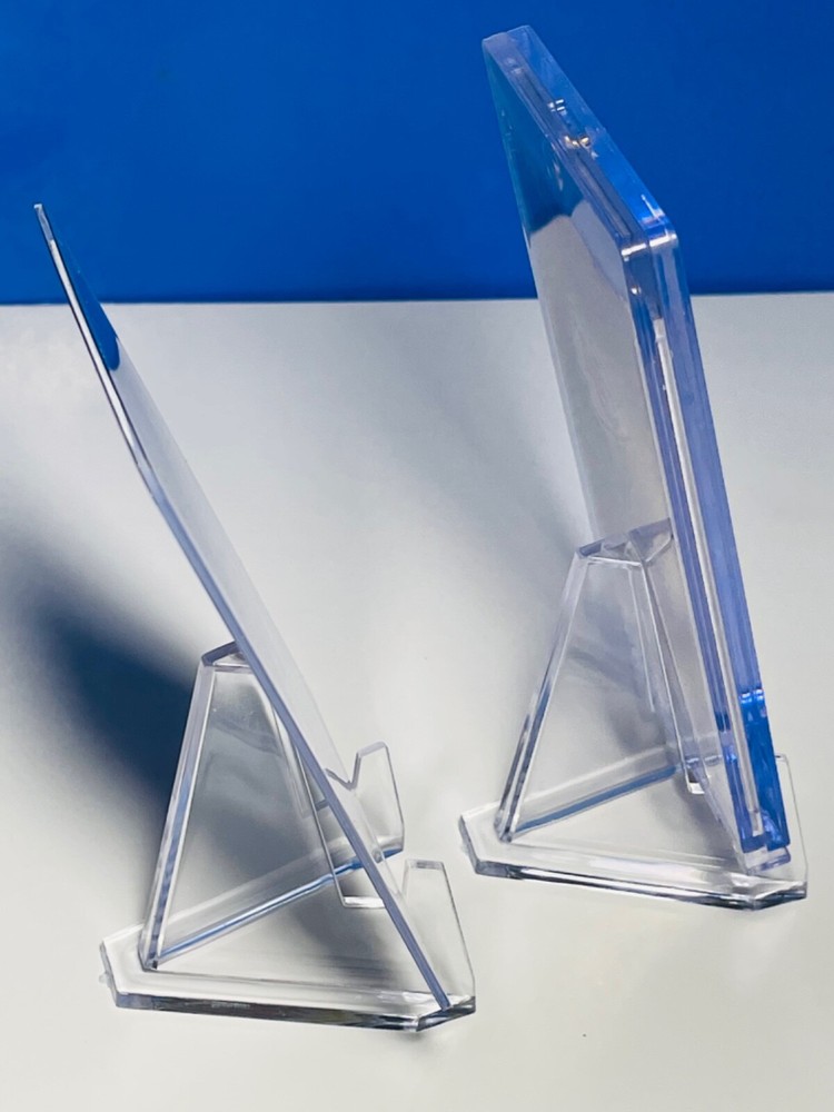 Card Stand - (5pc-Clear) Toploader Card Display Stand Acrylic