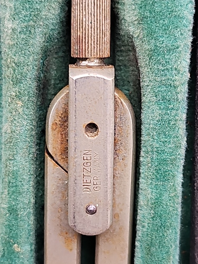 Vintage Dietzen "PREP" Drafting Tools and Compass Set 1087 Germany