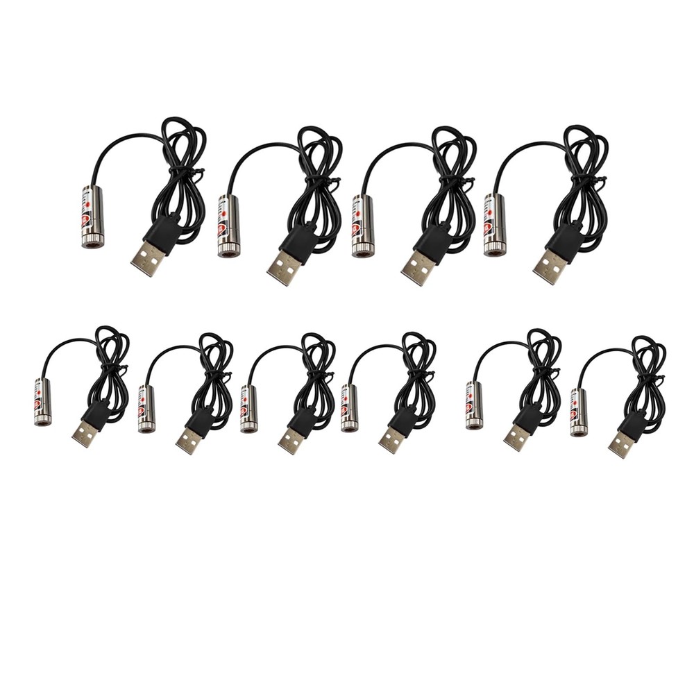 Red line laser module, industrial adjustable Traverse-10pack