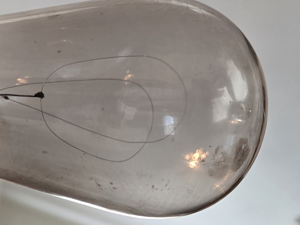 Antique Edison light bulb. Untested.