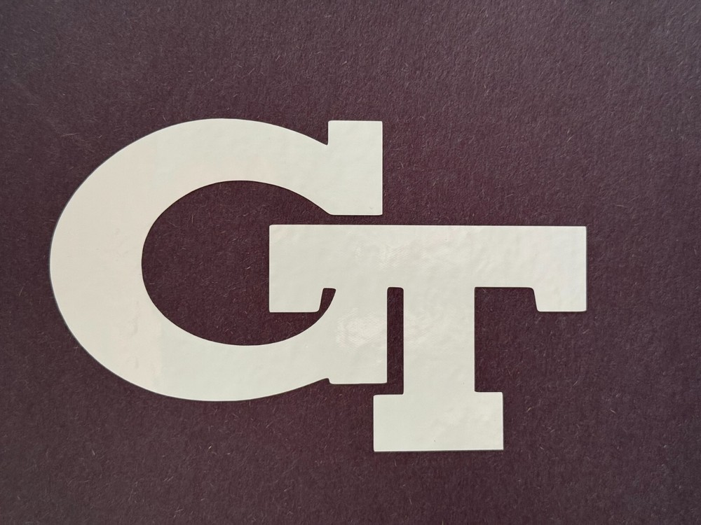 NCAA GEORGIA TECH YELLOW JACKETS VINYL STICKER DECAL