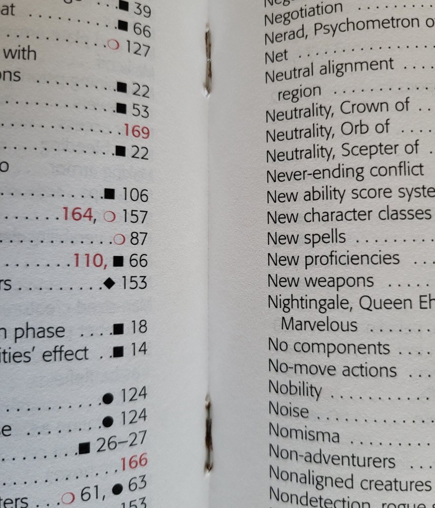 AD&D 2e Dungeon Masters Index 1995 - screen missing, Very Good