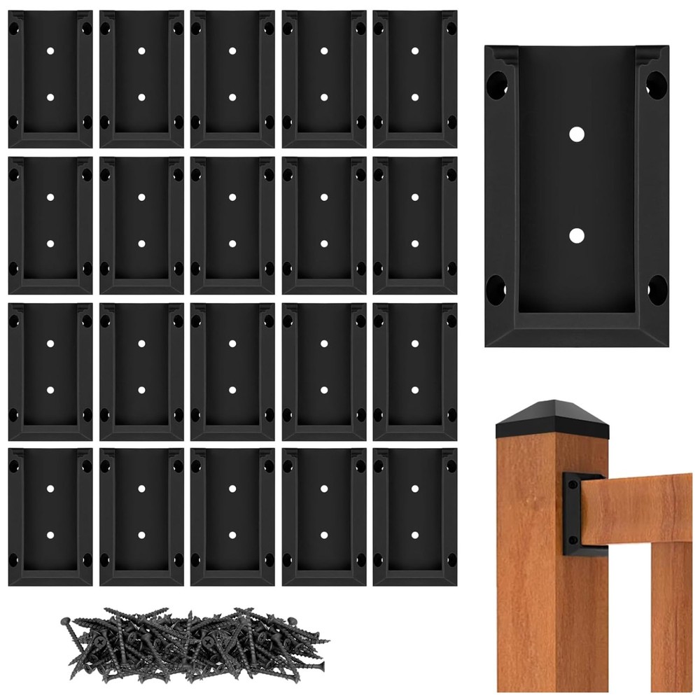 20pcs Deck Railing Brackets with Screws