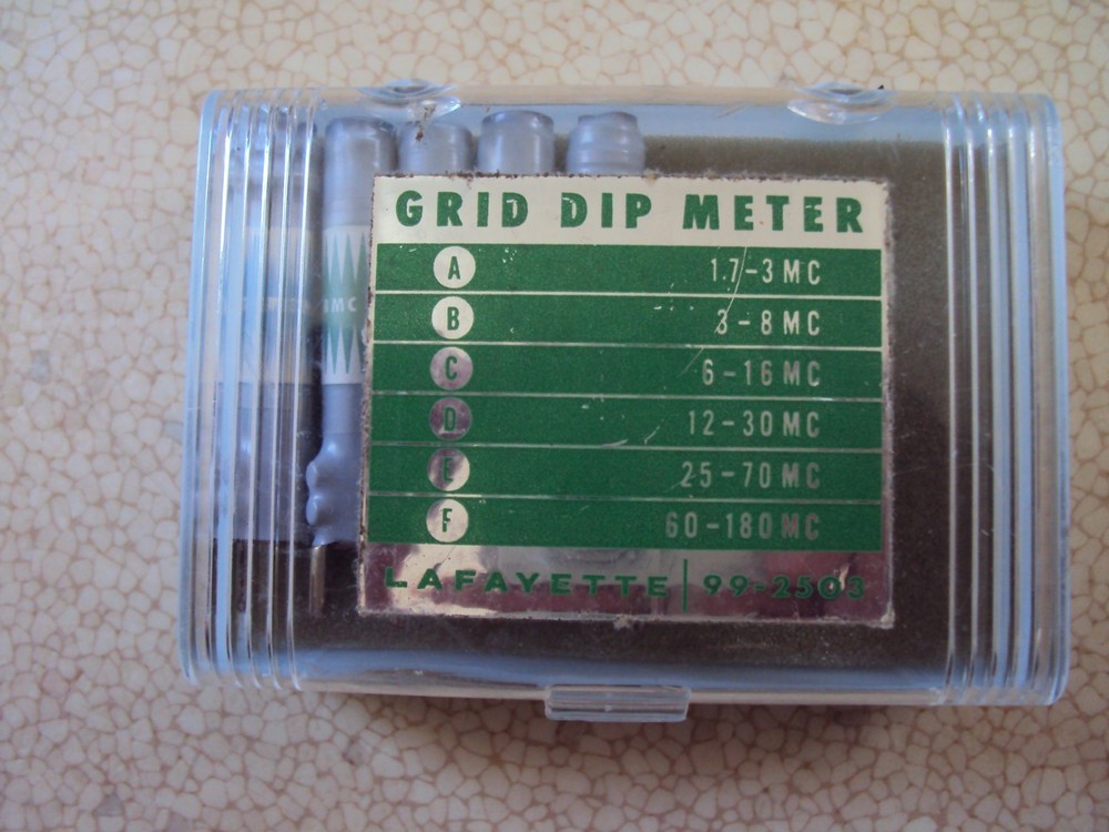 Lafayette Grid Dip Meter Model 99-2503 Exc. condition