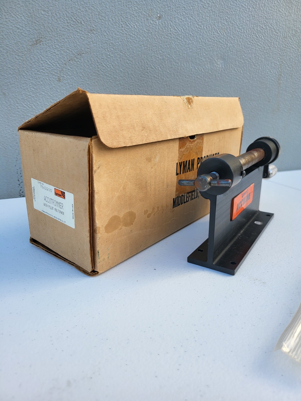 Vintage Lyman Accu Trimmer Precision Tool For Ammo Reloading For Case Trimming