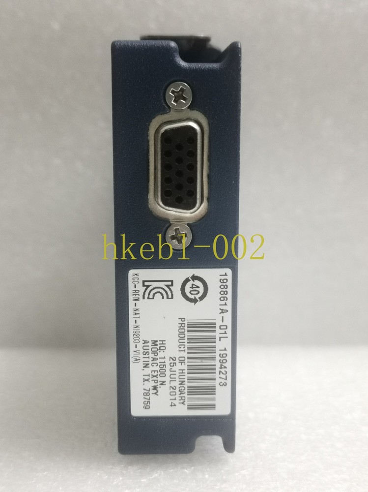 NI 9203 National Instruments NI-9203 cDAQ Analog Current Input Module，used