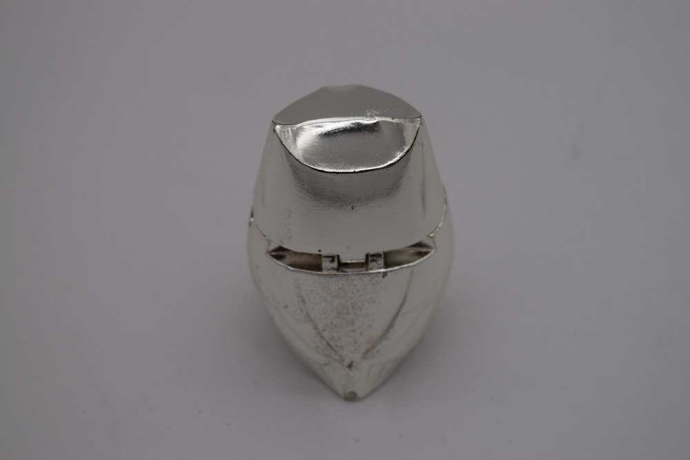 Wm A Rogers Oneida Silverplated Owl Saltcellar Lined , w/Spoon NIB