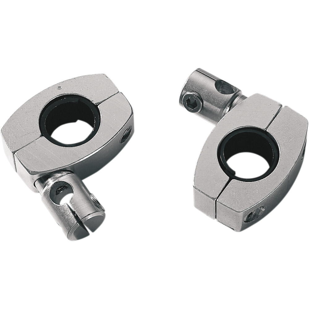 Memphis Shades Handlebar Mounting Kit Hardware (Silver) Pair | MEM9952