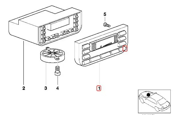 BMW E36 3-Series HVAC Relocation Switch Panel | Double DIN Adapter | CCU Trim