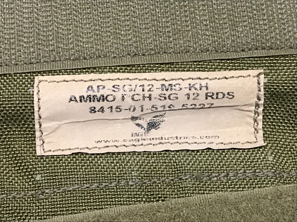 Shotgun Shell Pouch 12 Round Eagle Industries Khaki