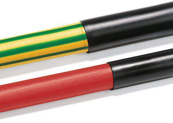 Black Heat Shrink Tubing 2 inch (50 mm) 2:1 Ratio Sleeve Wire Wrap 4 Feet
