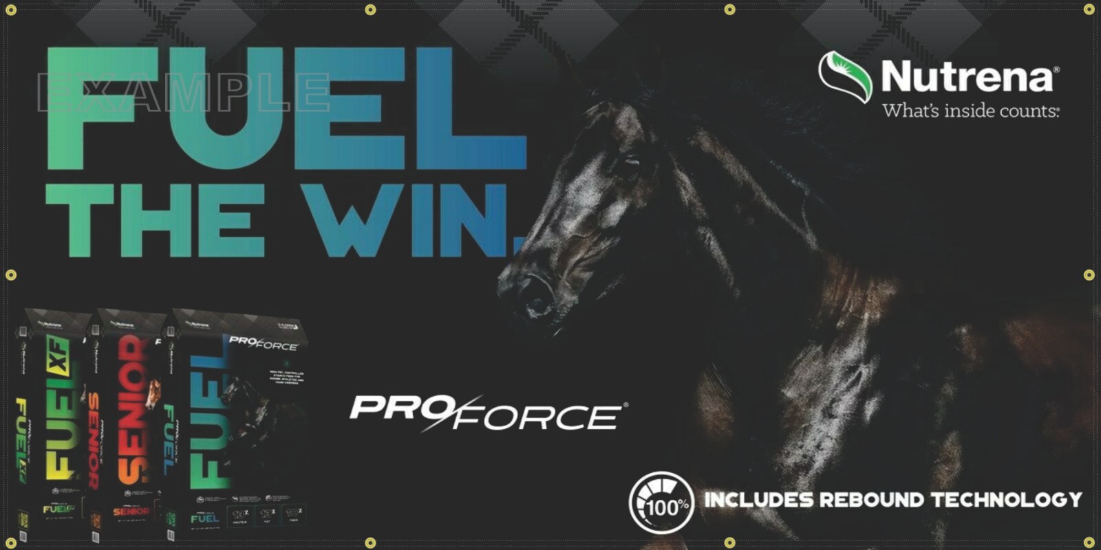 BUILD YOUR OWN GROUP COMPETITION RODEO ARENA SIGN REMAKE BANNER SIZE CHOICES