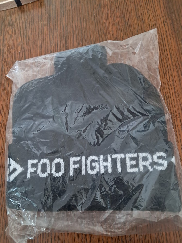 Foo Fighters Black Beanie