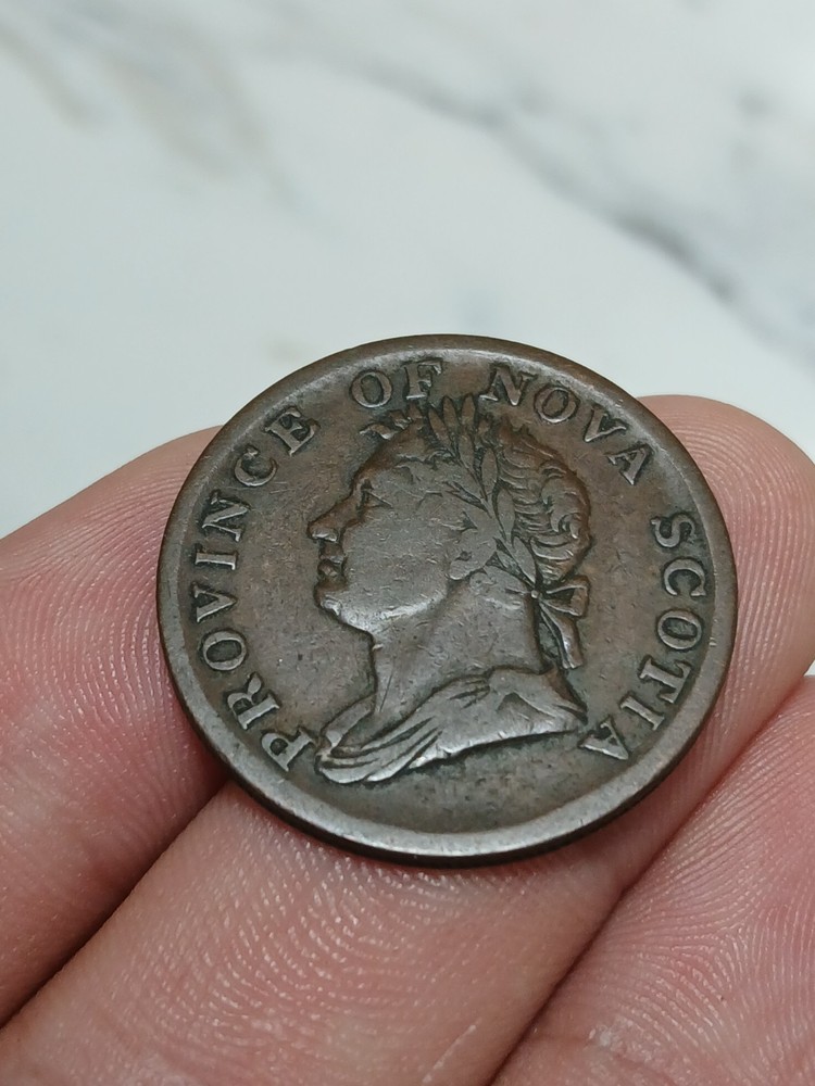 1832 Nova Scotia Half Penny