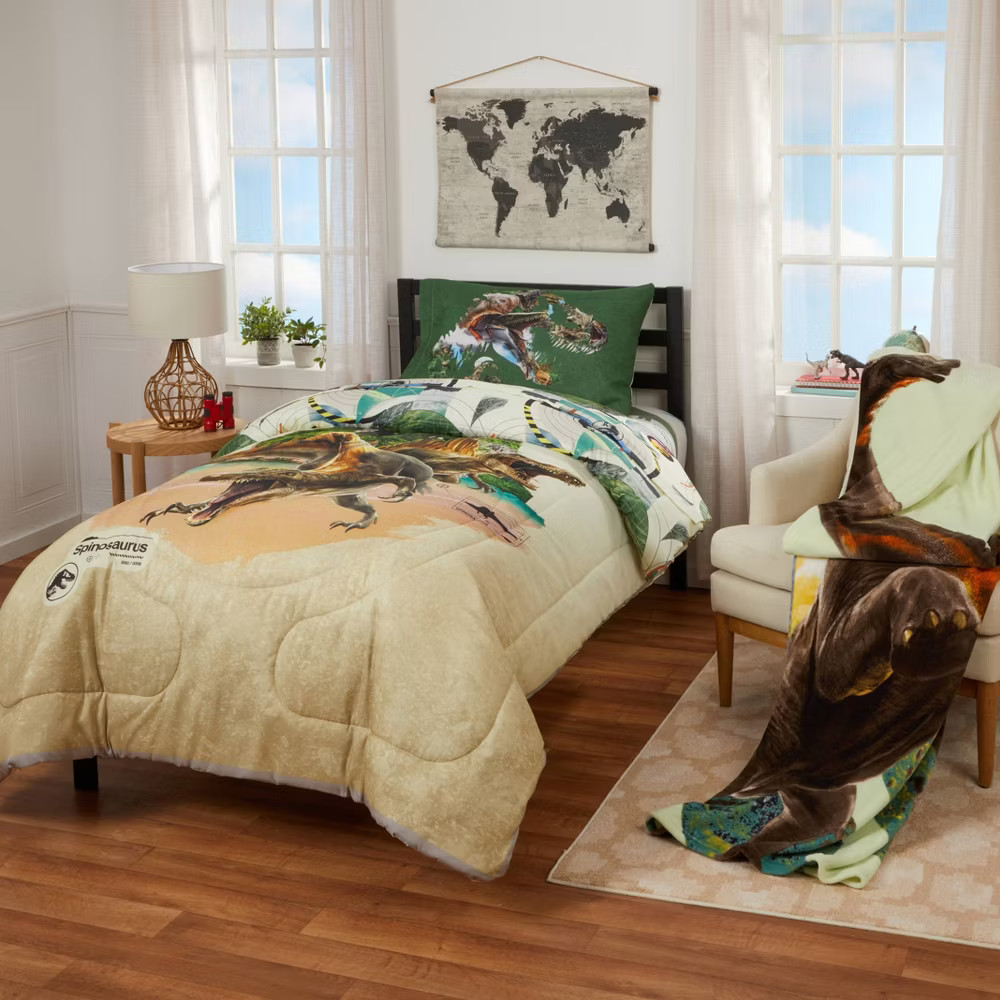 Twin Jurassic World Comforter