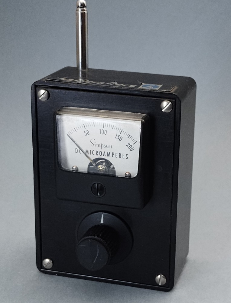 Unique Hallicrafters Relative Field Strength Meter - Prototype? Working!