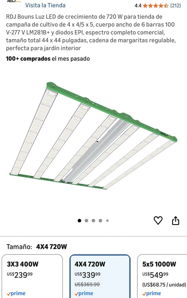 professional grade grow light