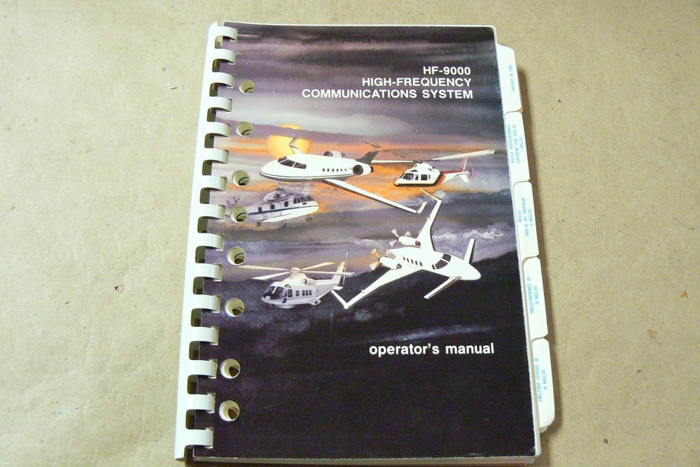 Rockwell HF-9000 High-Frequency Communications System Operator's Manual