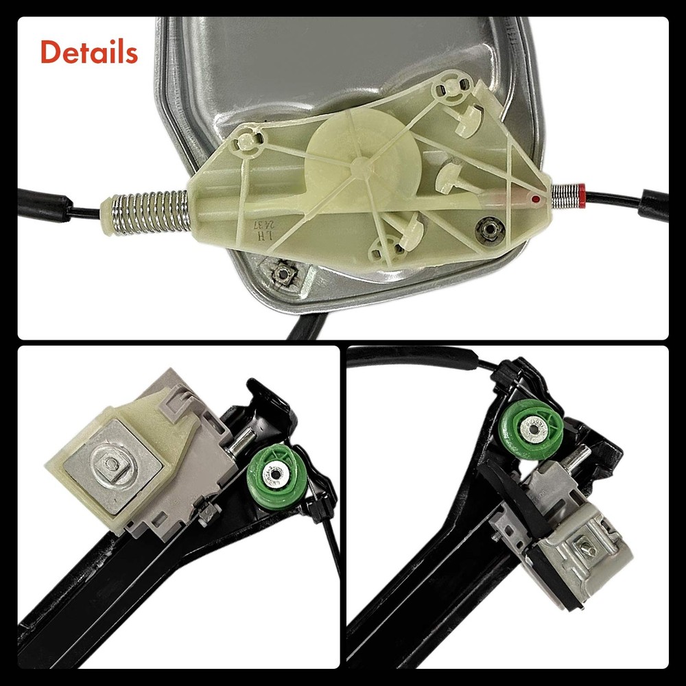 Front Left Side Power Window Regulator with Panel for Volkswagen Eos 2007-2016