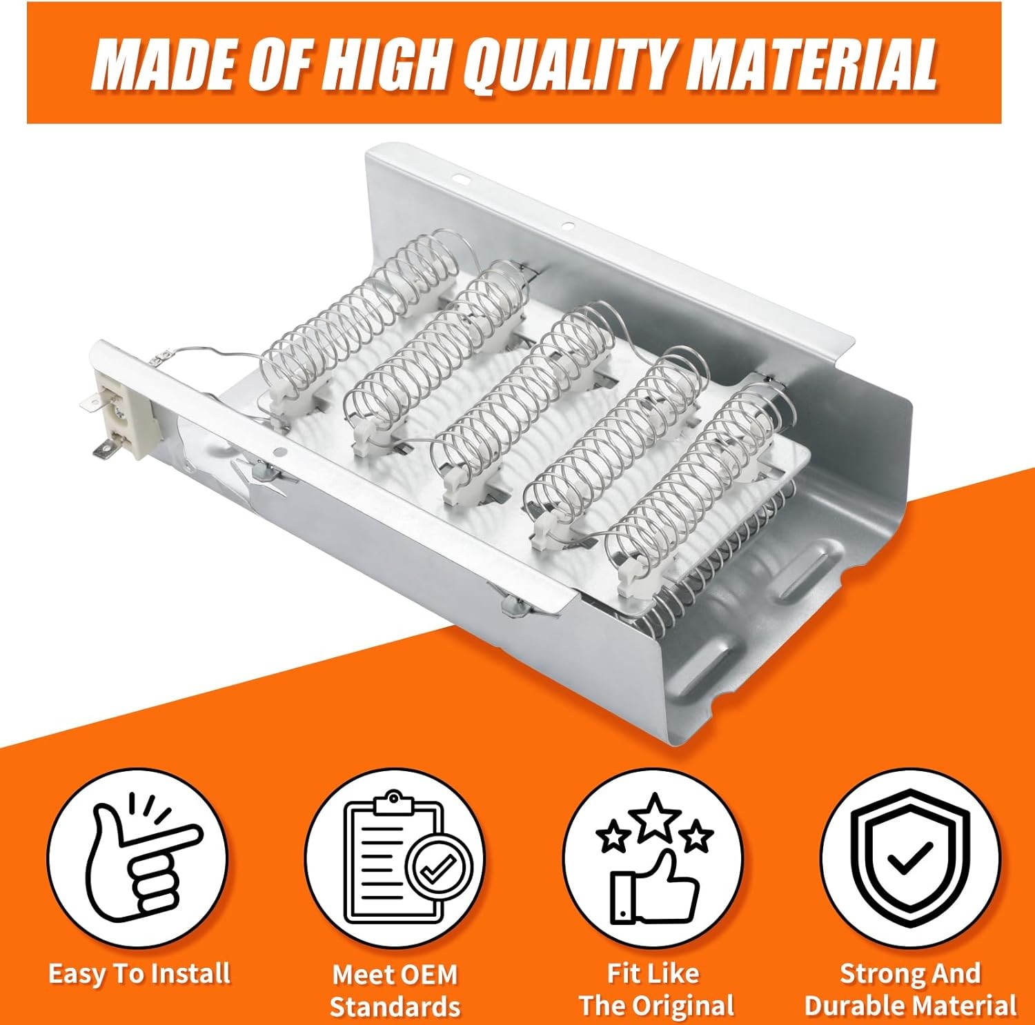 279838 Dryer Heating Element Assembly,Replacement for Whirlpool & Kenmore Dryers