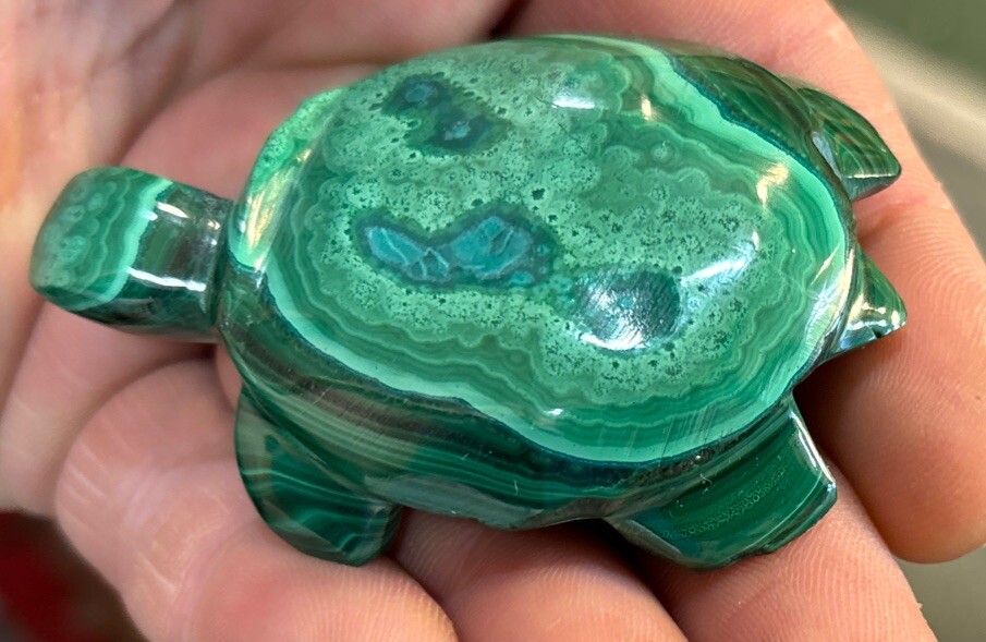 2” Malachite Turtle