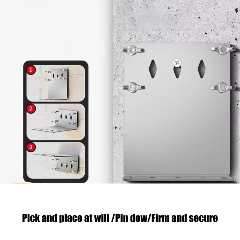 Professional Level Stand Precisions Wall Mount Brackets for Level & Accurate