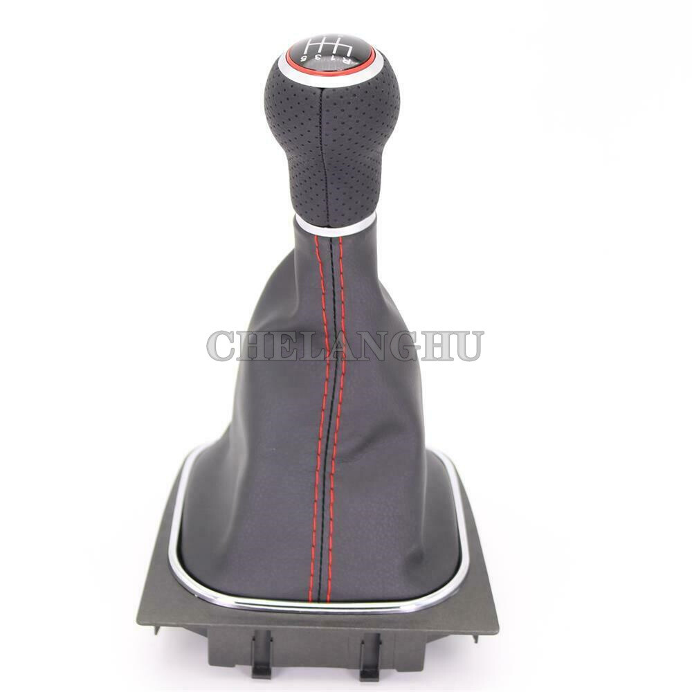 6 speed gear shift knob For VW Golf 6 A6 MK6 GTI GTD 2009 2010 2011 2012 2013