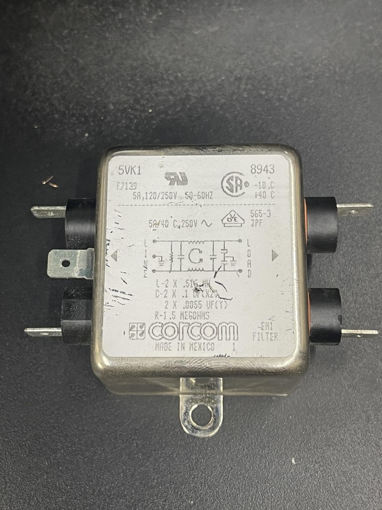 Corcom 5vk1 Line Filter