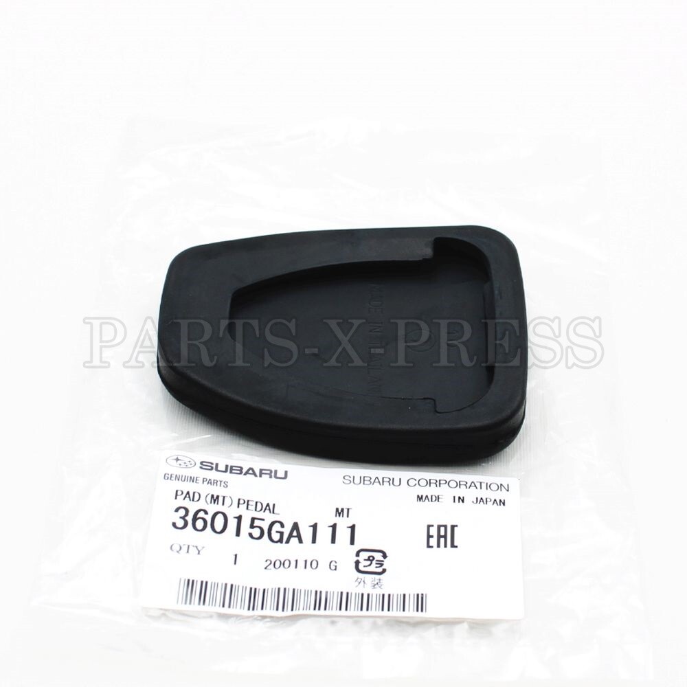 GENUINE SUBARU FORESTER IMPREZA LEGACY BRAKE & CLUTCH PEDAL PAD COVER 36015GA111