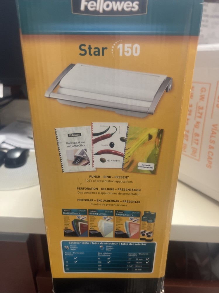 Fellowes Star 150 Manual Comb Binding Machine