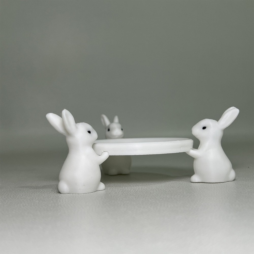 Easter Decor Bunny Cake Stand, Rabbit Cakecup Stands,Cake Stands for ...