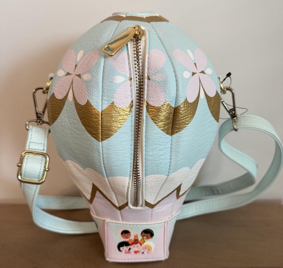 Disney Parks It’s A Small World Hot Air Balloon Cross Body Bag