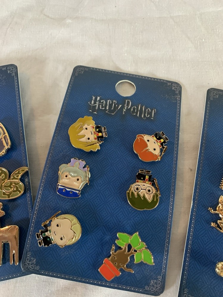 Harry Potter Enamel Pin Badges Bundle