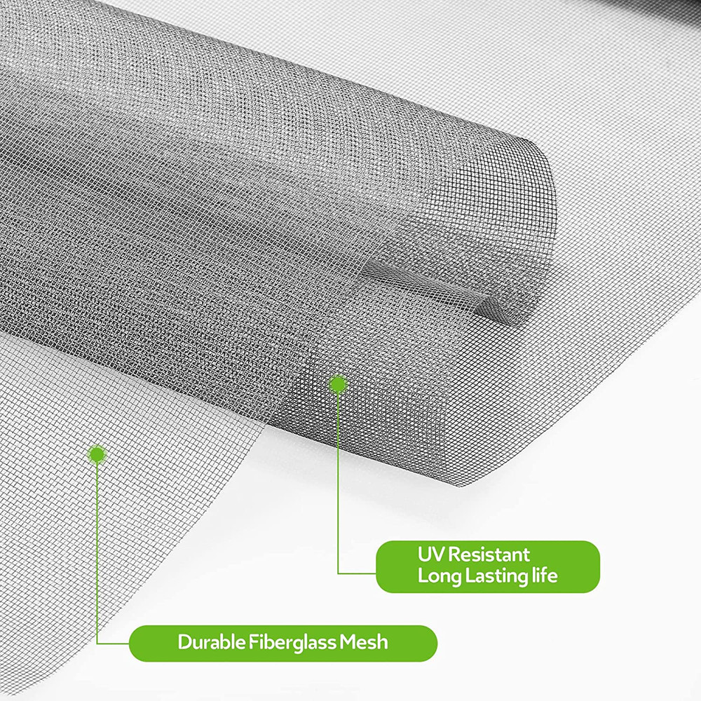 Window Screen Mesh Screen Door Mesh Roll DIY Window Screen Replacement Mesh Ne