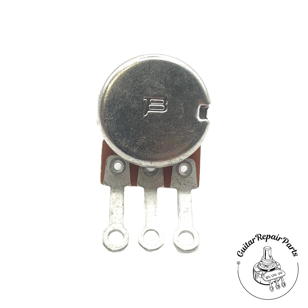 Bourns 500k Mini Potentiometer, Audio Taper, Split Shaft