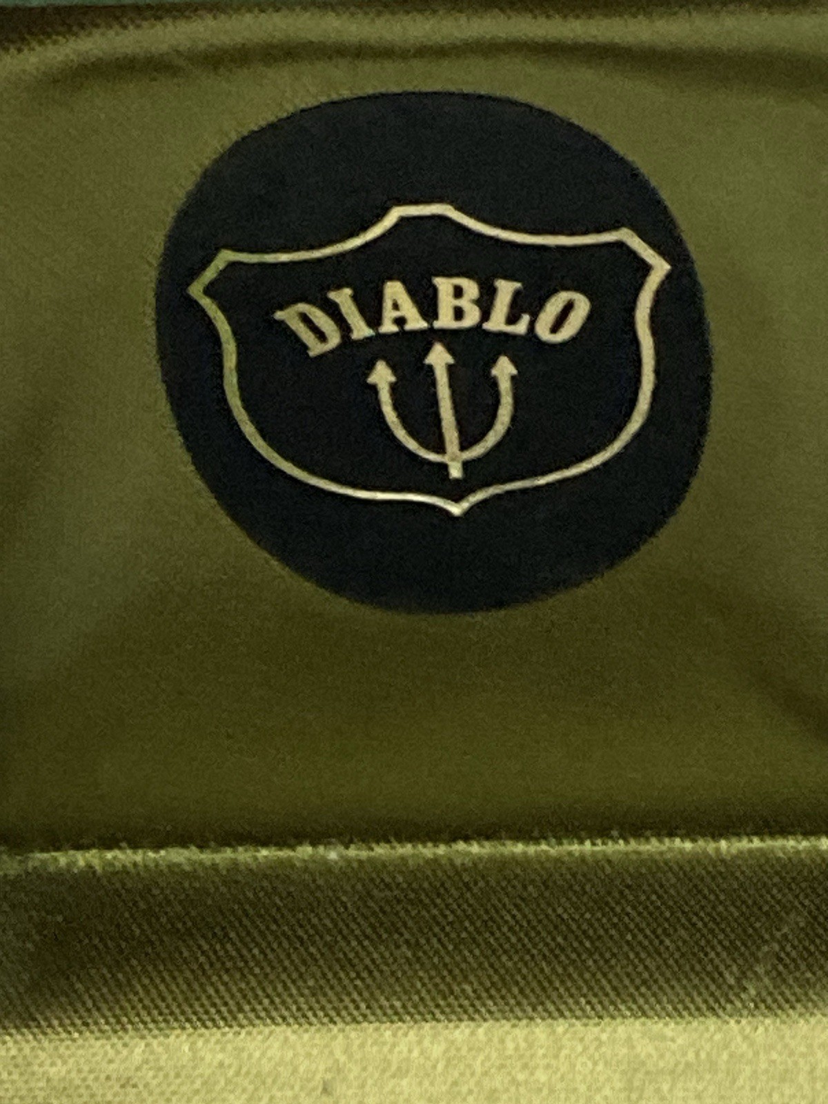 DIABLO~Sterling Silver Money Clip 2"x1”(40 grams) “GAMBOLEER”~USA Hand Engraved