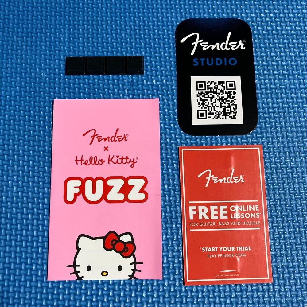Fender x Hello Kitty Fuzz Pedal White