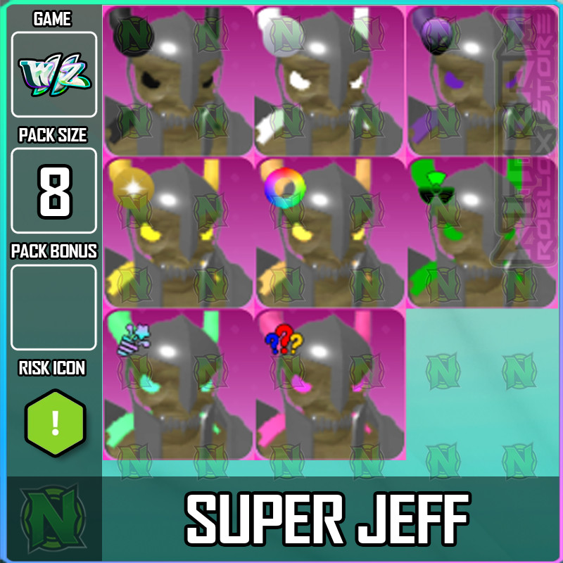 World Zero WZ - 8 PACK - SUPER JEFF MOUNT