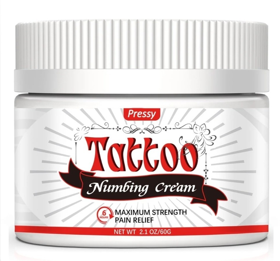 Pressy Tattoo Soothing Cream - 2.1 oz - Ex: 1/27 (Max Strength)