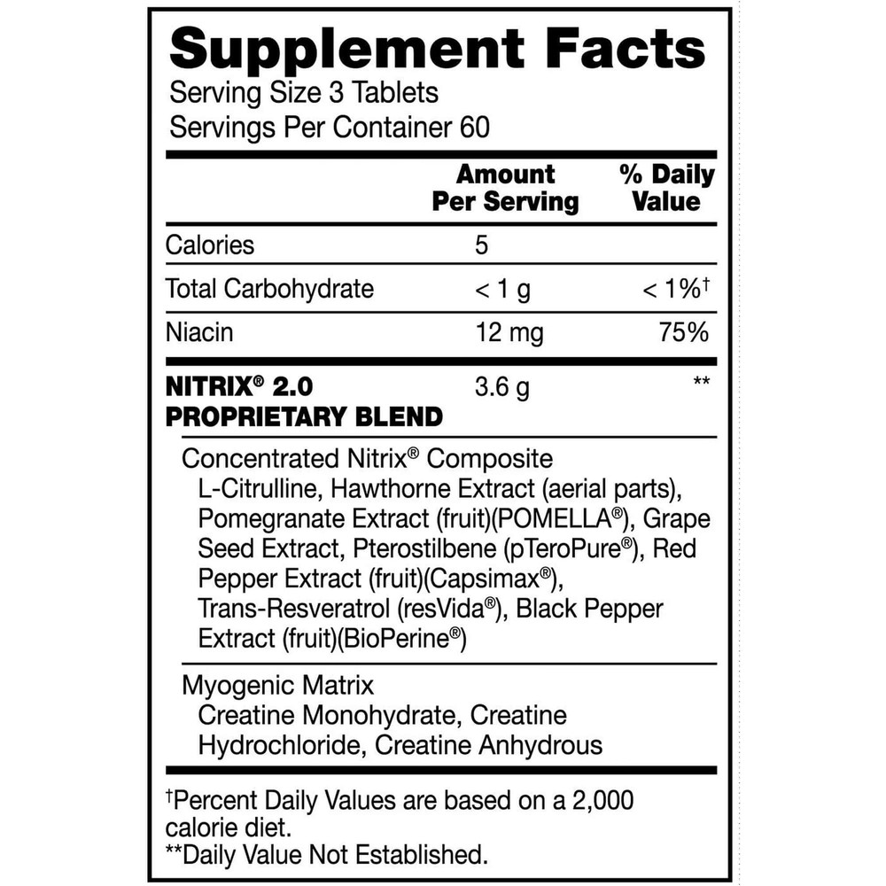 BSN NITRIX 2.0 180 TABS I