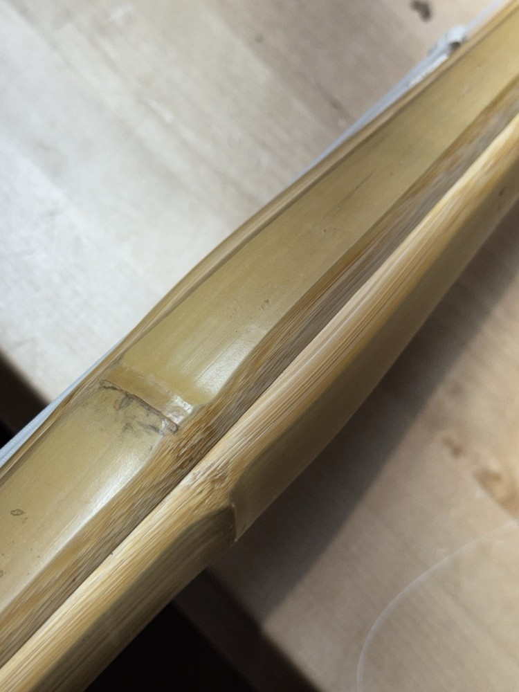 SHINAI BAMBOO KATANA PRACTICE TRAINING SAMURAI SWORD 47"