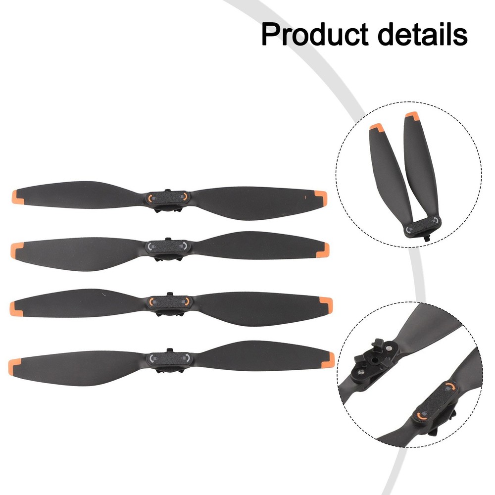 4pcs Black PC Propeller Blades For DJI-Mini 5 Pro - Precision Performance! New
