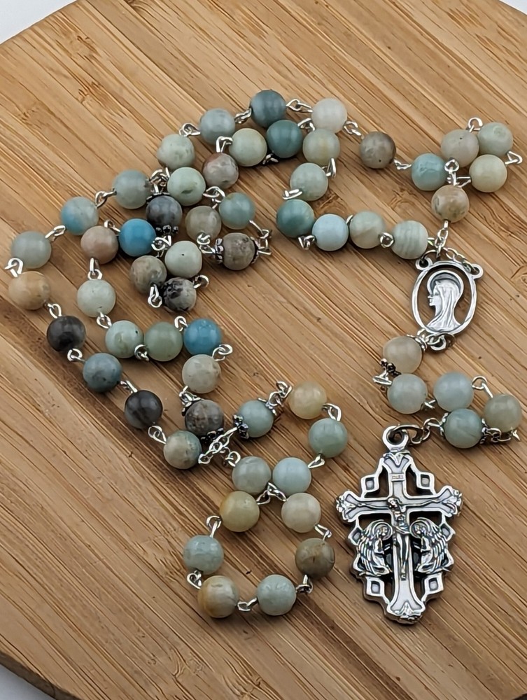 Amazonite Adoration Rosary