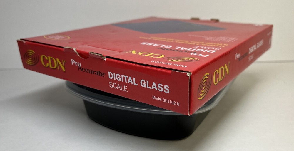 CDN ProAccurate 11 lb Digital Portion Control Scale - Small Profile SD1102-B
