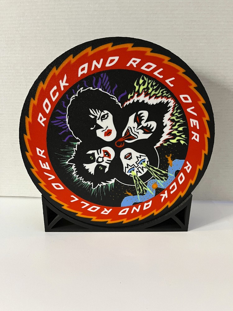KISS Rock and Roll Over v2 light box, colored bright LEDs with stand and remote