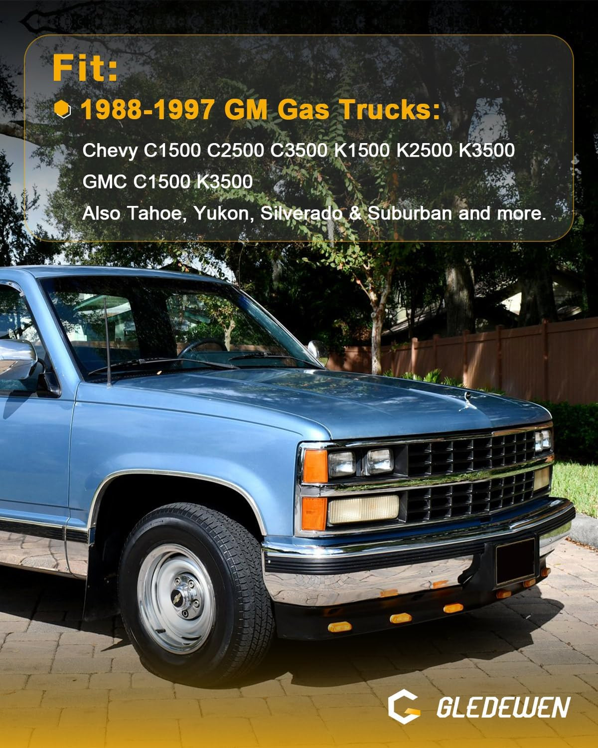 Fuel Line Kit Complete Nylon for 1988-1997 GM Chevy C1500 C2500 C3500 Trucks