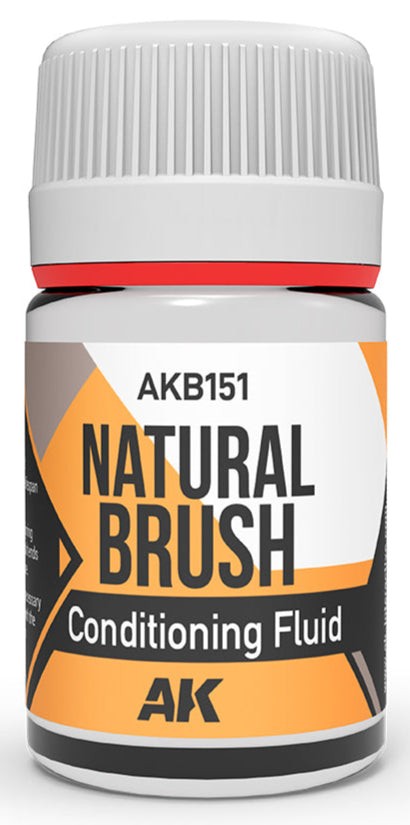 AK Interactive AKB151 Natural Brush Condition Fluid - US
