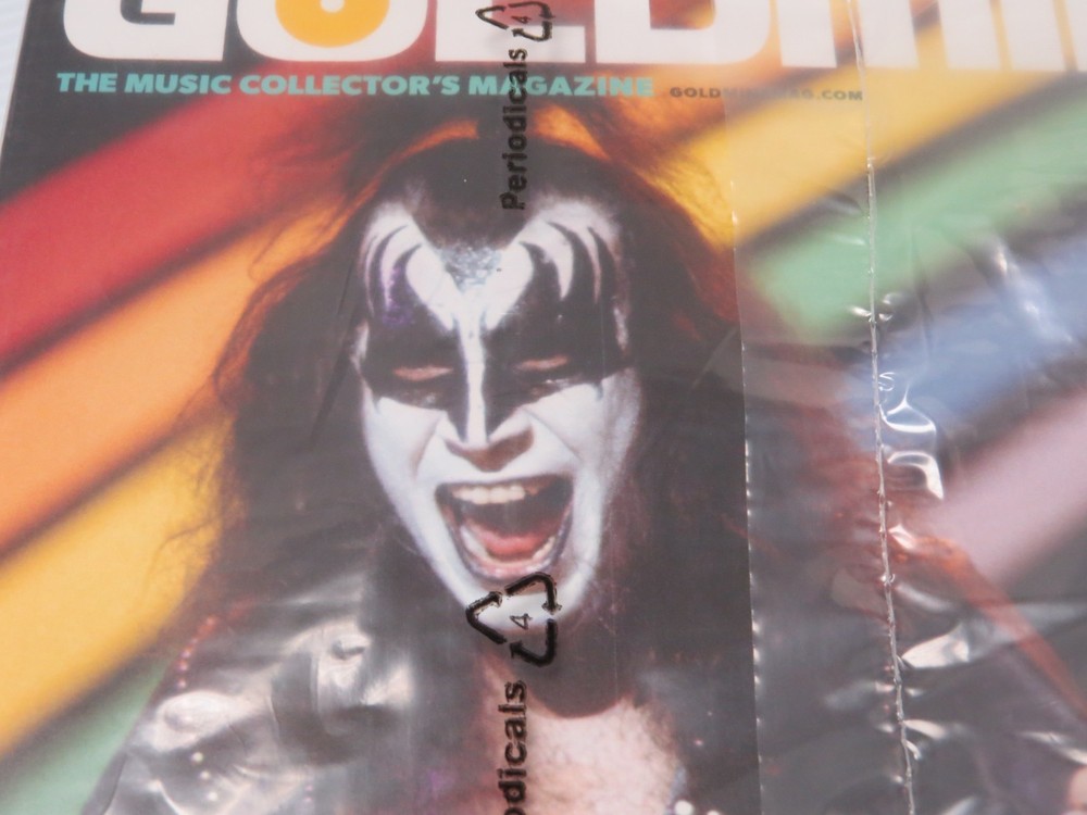 KISS GENE SIMMONS GOLDMINE MAGAZINE 2022 STILL SEALED